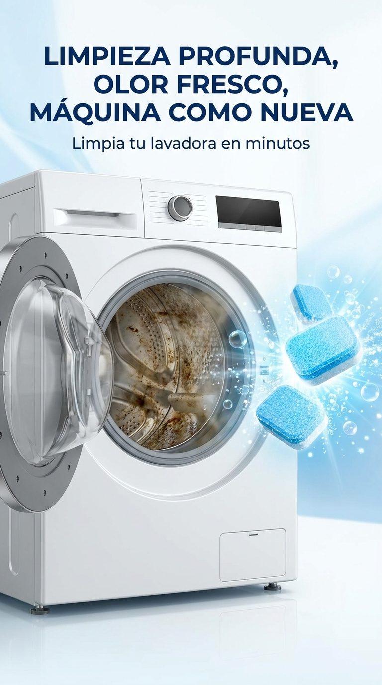 60 CrystalBlue Washer Clean Tab