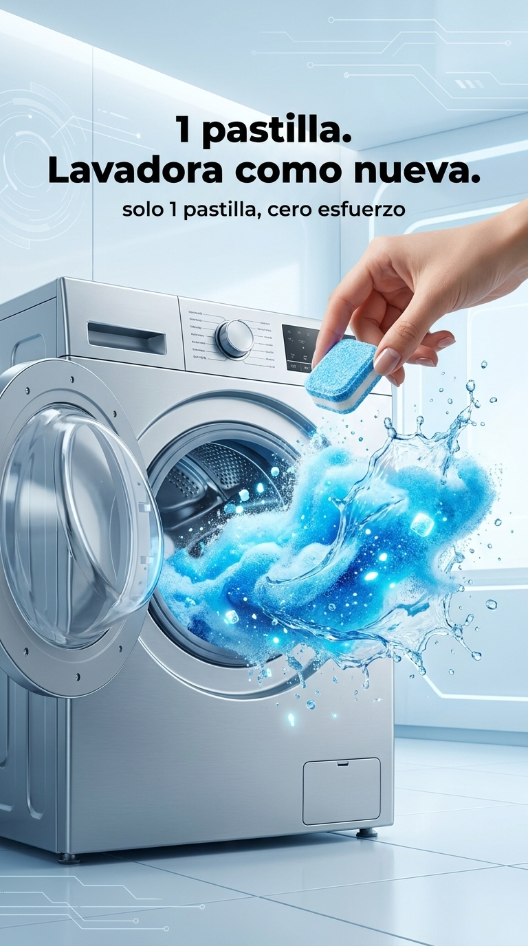 60 CrystalBlue Washer Clean Tab