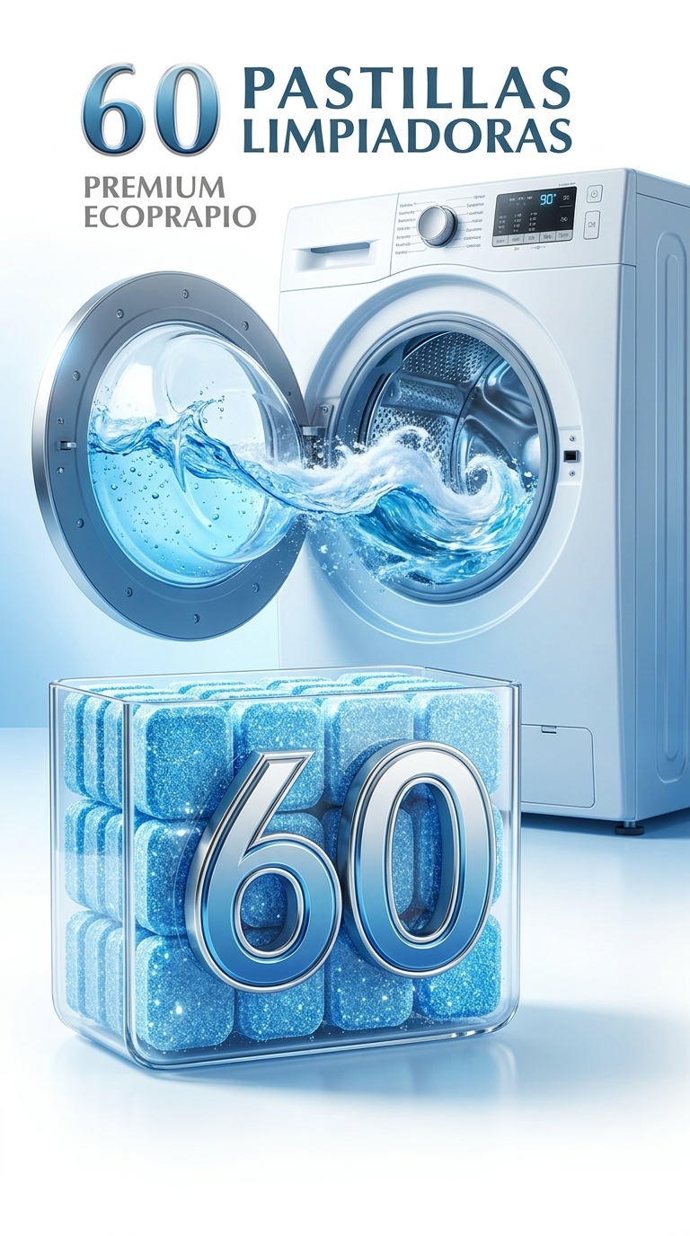 60 CrystalBlue Washer Clean Tab