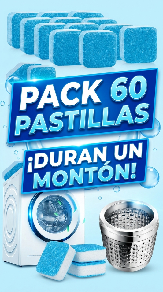 60 CrystalBlue Washer Clean Tab